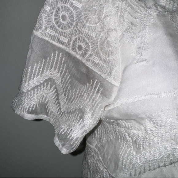 Abercrombie & Fitch Dress lace boho white dress size small - Picture 7 of 13